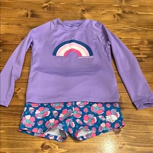 The North Face Kids' Purple Swim Set